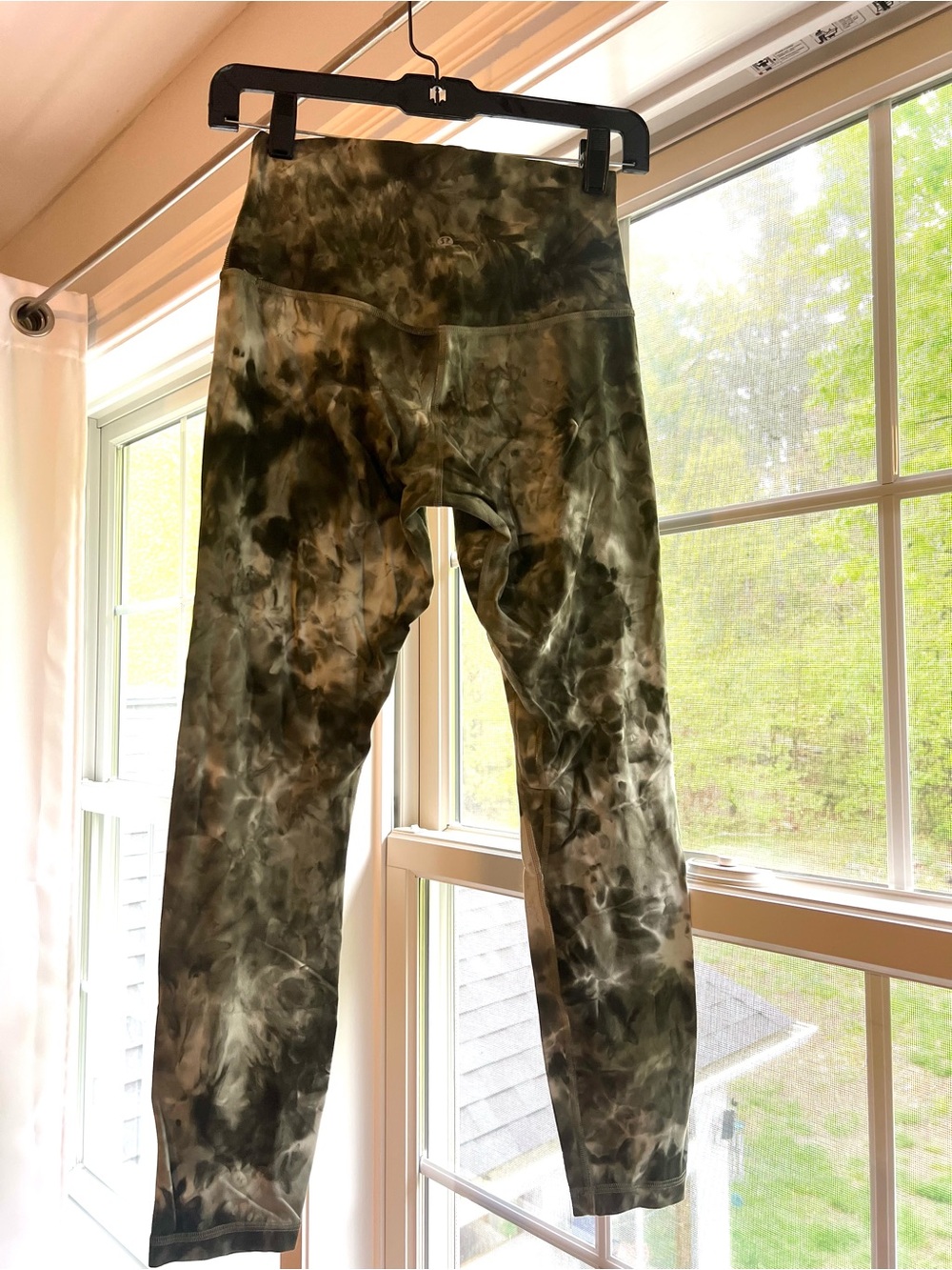 lululemon athletica Green Tie-Dye High-Rise Leggings